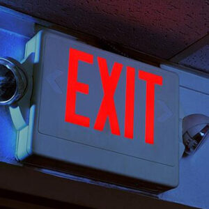 Emergency Exit Lighting - Preventive Fire